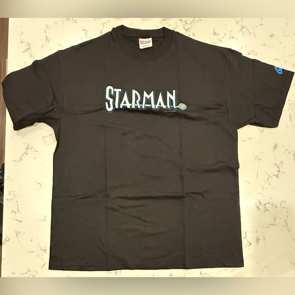 Graphitti Starman Vintage T‎ Shirt 2001 Dead Stock Size Large - Picture 1 of 6